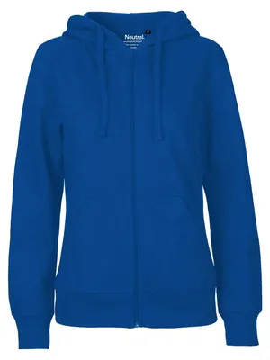 Produktbild von Neutral - Hoodie mit durchgehendem Reißverschluss für Damen LT3896 (XL) (Königsblau)