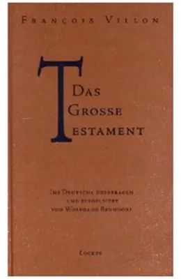 Produktbild von Das grosse Testament