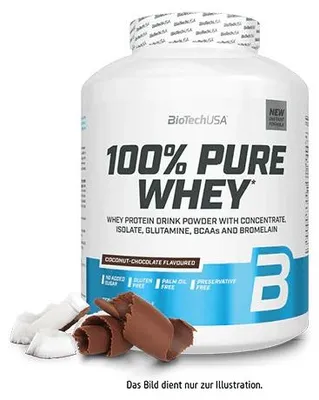 Produktbild von BioTech 100% Pure Whey 2270g - Coconut Choco