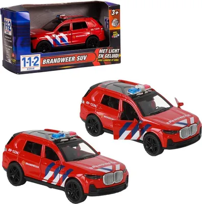 Zdjęcie produktu dla 112 2012778, Wóz strażacki, 3 lat(a), LR41, Metal, Czerwony