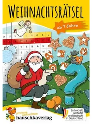 Produktbild von Weihnachtsrätsel - Rätselblock ab 7 Jahre