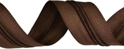 Obrázek produktu pro Zip spirálový, nekonečný pás 8mm, hnědý, metráž / 1 m