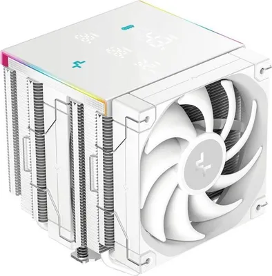Immagine prodotto di Ventirad CPU DEEPCOOL AK620 Digital Pro, 120 mm, Ventola PWM, 6 Heatpipe CTT 2.0, Bianco