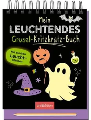 Immagine prodotto di Mein leuchtendes Grusel-Kritzkratz-Buch