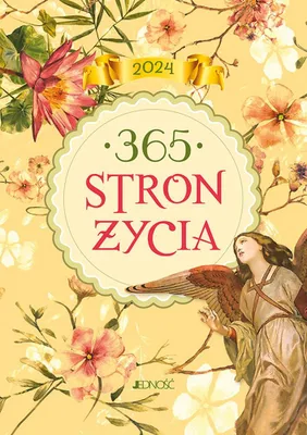 Obrázok produktu pre Kalendarz książkowy 365 stron życia 2024 Hubert Wołącewicz