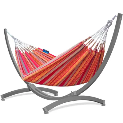 Immagine prodotto di Amaca Potenza con telaio Per due persone amaca 230x160 cm I Telaio 350 kg