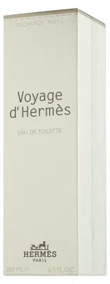 Obrázek produktu pro Hermes Voyage d'Hermès, 200 ml, Doplňovací láhev, Alcohol, Aqua (Water), Parfum (Fragrance), Limonene, Ethylhexyl Methoxycinnamate, Linalool, Butyl..., 1 kusů