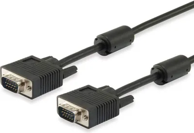 Immagine prodotto di Cavo VGA HD15 St/St 8,00m 1280x 960/60Hz nero polybag