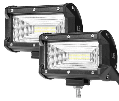LED-Arbeitsscheinwerfer 2er-Set 72W 5200lm IP67 wasserdicht
