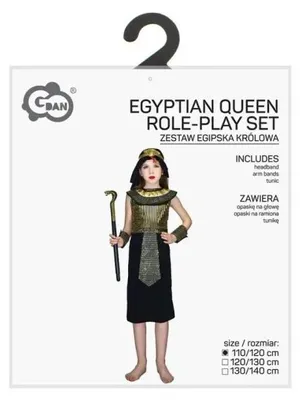 Obrázek produktu pro Dětský kostým "Egyptská královna", velikost 110/120 cm - Godan