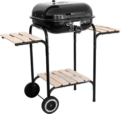 Produktbild von nabbi Zahradní gril MIR-350 - černá/přírodní
