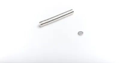 Produktbild von Neodym Magnete 8 x 1,5 mm 10 Stück  mm N38, Extrem stark, Magnettafeln, Kühlschränke, Whiteboards, DIY
