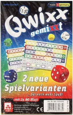 Immagine prodotto di Qwixx gemiXXT - Set di 2 blocchi aggiuntivi