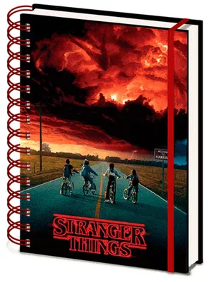 Obrázek produktu pro Zápisník formátu A5 s lentikulárním potiskem motivu "Mind Flayer" ze seriálu Stranger Things - značka PYRAMID - (Merchandise / Různé produkty)