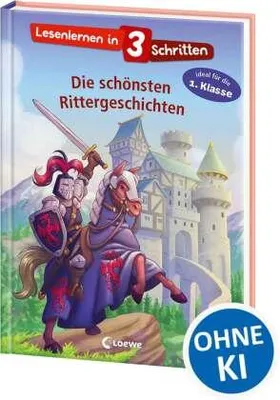 Obrázok produktu pre Lesenlernen in 3 Schritten - Die schönsten Rittergeschichten