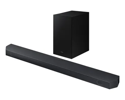 Productafbeelding van Samsung HW-Q60C/EN - 3.1 kanalen - Dolby Atmos - Dolby Digital Plus - Dolby TrueHD - Zwart - High Dynamic Range 10+ (HDR10 Plus) - AAC - AIFF - FLAC