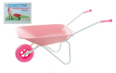 Produktbild von Yupee Blechwagen, groß, rosa, 78 x 40 x 32 cm, im Karton