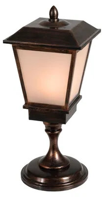 Produktbild von Lumineo Laterne, 25x25x57,6 cm, braun. Lumineo