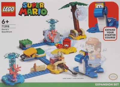 Zdjęcie produktu dla LEGO 71398 Posiadłość Dorrie na plaży Super Mario - zestaw rozszerzający