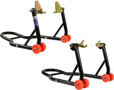 Obrázek produktu pro GEKO Sada stojanů pod motorku, motocykl, zadní + přední, 270kg G02167