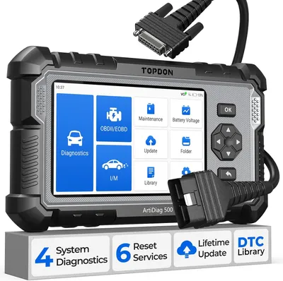 Produktbild von OBD2-Diagnosegerät – Autoscan – Fehlercode-Lesegerät – Diagnosewerkzeug – Autodiagnostik – Diagnose für 4 Systeme