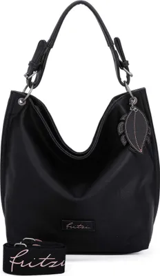 Image de Fritzi aus Preußen sac shopper sac à épaule bandoulière Eco Fritzi01 Hobo Black noir