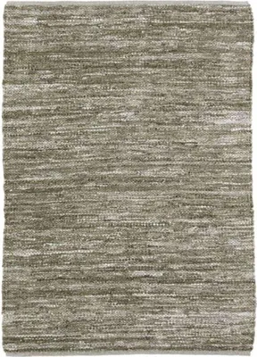 Immagine prodotto di Tappeto in pelle intrecciata beige naturale 120x170