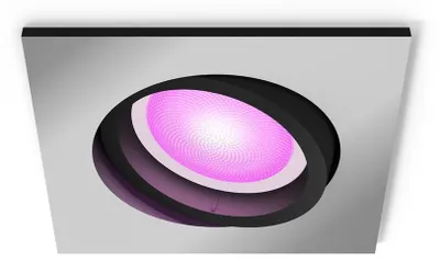 Image de Philips Hue White&Col. Amb.Centura Spot encastrable carré alum 1x4.2W