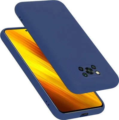 Zdjęcie produktu dla Etui Cadorabo do Xiaomi POCO X3 NFC Silicone Mobile Phone Cover Etui wykonane z płynnego silikonu, odporne na zarysowania i wstrząsy etui ochronne do Xiaomi POCO X3 NFC