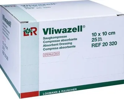 Produktbild von VLIWAZELL Saugkompressen steril 10x10 cm