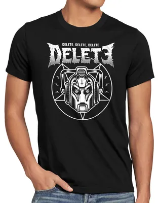 Produktbild von style3 Cyber Black Metal Herren T-Shirt