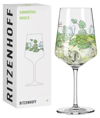 Immagine prodotto di Ritzenhoff Aperitifglas Sommertau Hugo 023, Ana C. Vasconcelos F25, Kristallglas, 544 ml, 2931022