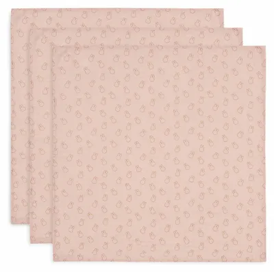 Produktbild von Spucktuch Hydrophil 70x70cm Miffy Silhouettes - Wild Rose - 3 Stück
