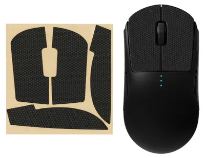Produktbild von kwmobile Gaming Maus Grip Tape für Logitech G Pro Wireless 1 Mouse Grip Tape - Rutschfestes Griffband für PC Maus - Schwarz