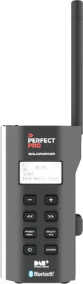 Zdjęcie produktu dla Perfectpro Soloworker, Osobisty, Cyfrowy, DAB+, FM, 1,5 W, 1-drożny, 3,6 cm
