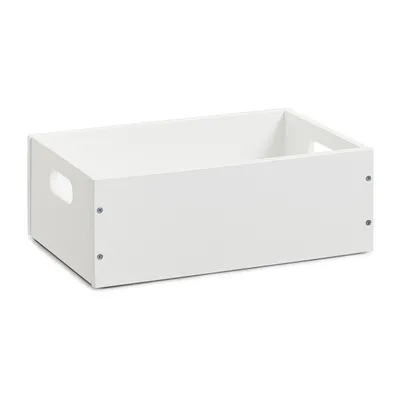 Produktbild von Zeller Aufbewahrungskiste, stapelbar, MDF, weiß - 30x20x11; 13350