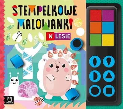 Obrázok produktu pre V lese. Omalovánky s pečiatkami