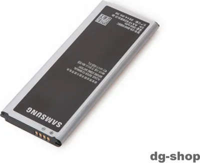 A Samsung battery is shown against a white background.