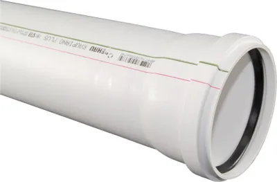 Produktbild von Rehau Schalldämmendes Raupiano Plus Abflussrohr DN 90 x 500 mm