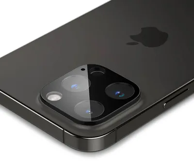 Obrázok produktu pre Spigen iPhone 14 Pro / 14 Pro Max Optik.Tr ochranné puzdro na objektív, balenie 2 kusov, čierna farba