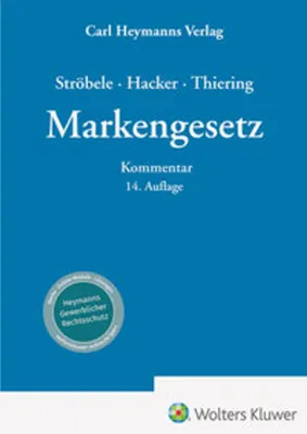 Obrázok produktu pre Markengesetz