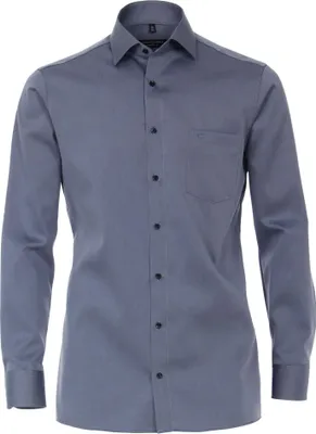 Produktbild von CASAMODA Herren Businesshemd 69er Langarm Comfort-Fit Blau 46