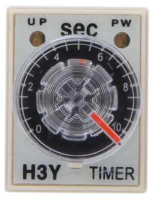 Produktbild von Zeitrelais H3Y-2, 8-polig, einstellbar, hohe Genauigkeit, Haushaltsgeräte, Stromversorgung, 0–10 s, 24 V Gleichstrom