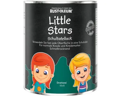 Produktbild von Little Stars Schultafellack Drachenei dunkelgrün 750 ml