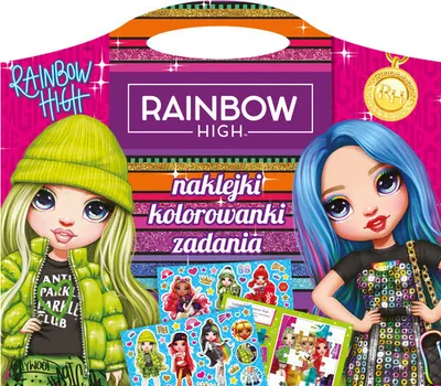 Obrázok produktu pre Rainbow High. Naklejki, kolorowanki, zadania