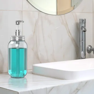 Produktbild von Seifenspender - BPA-frei - Set von 2 - Kunststoff - Transparent