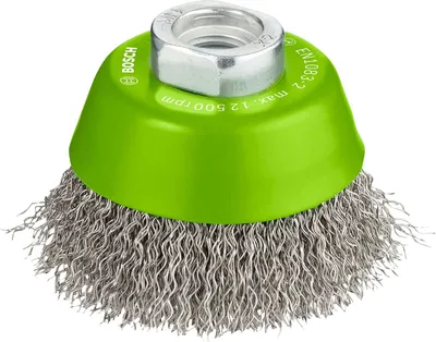 Immagine prodotto di PRO Spazzola a tazza in acciaio inox, 65 x 0,3 mm, filettatura