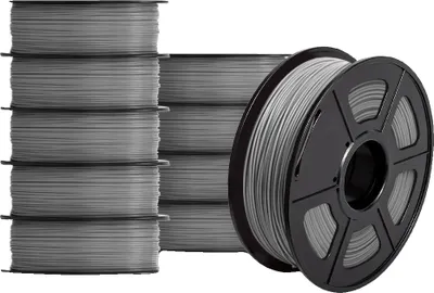 Obrázok produktu pre 3D vlákno SUNLU, priemer 1,75 mm, tolerancia +/- 0,02 mm, PLA PLUS sivá