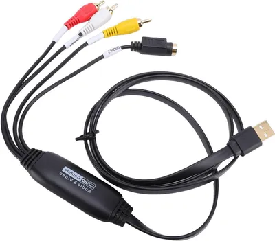 Productafbeelding van Video Opnamekaart - Converter USB - Media Digitaliseren - Analoge Naar Digitaal - 80x26mm - Zwart