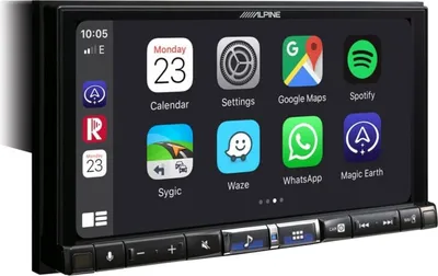 Image de Alpine iLX-705DM : Autoradio multimédia avec écran HD WXGA de 7 pouces